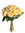 Atado rosas.hortensias x 27cms Crema